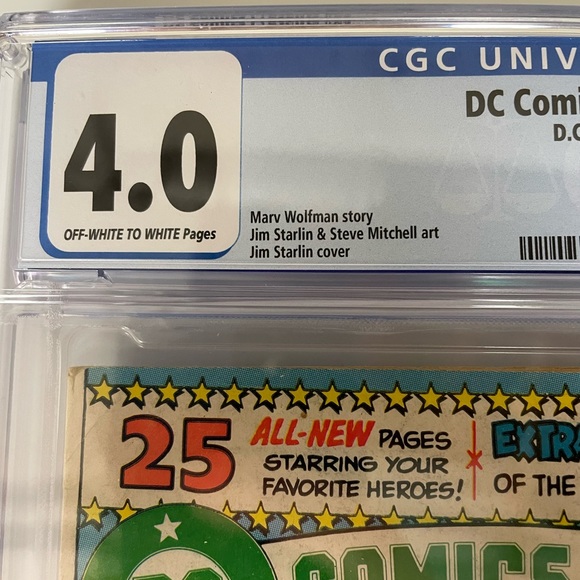 1980 DC Comics Presents #26 CGC rated 4.0 NEWSTAND - Picture 5 of 6